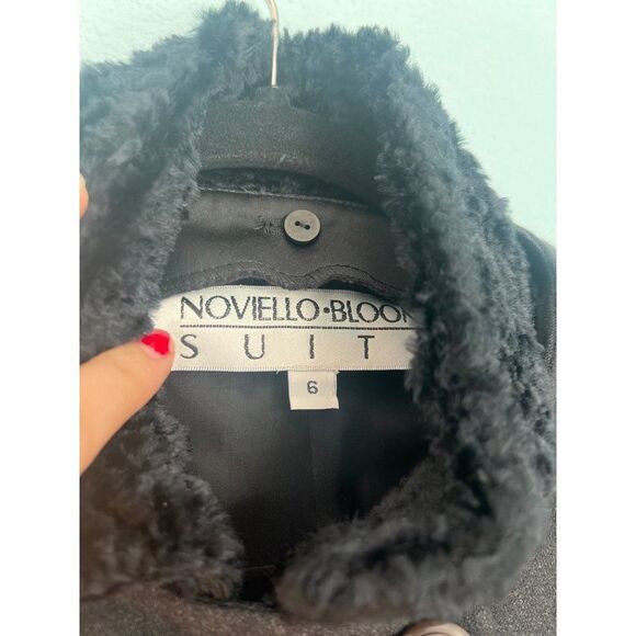 Vintage Noviello bloom suit jacket‎ size 6 - Picture 5 of 7